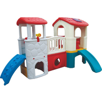 Ensemble de toboggans d'intérieur en plastique amusants pour enfants Équipement de terrain de jeu pour petits jeux avec toboggan