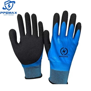 1000V cách điện găng tay cho điện áp thấp cách điện điện bảo vệ chống nước thợ điện hoạt động 1000V găng tay - Product Image 2