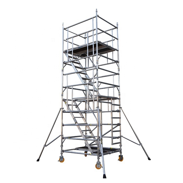 Fast Build Aluminium Layher Scaffolding Mobile