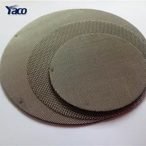 SUS 304 Stainless Steel Wire Mesh Filter Mesh Screen Stainless Steel Sintered Metal Wire Mesh Filter Disc