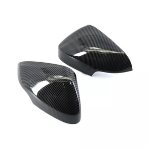 Carbon Fiber Side Mirror Covers For 2007-2012 Volvo S80 Full <b>Set</b> ABS Material - Product Image 1