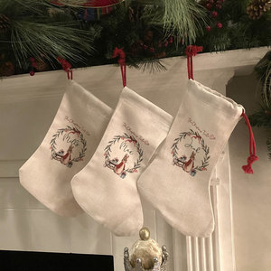 Bas <span class=keywords><strong>de</strong></span> Noël par sublimation Chaussettes <span class=keywords><strong>de</strong></span> Noël artisanales <span class=keywords><strong>en</strong></span> lin Sacs-cadeaux Décorations suspendues Chaussettes <span class=keywords><strong>de</strong></span> Noël <span class=keywords><strong>en</strong></span> <span class=keywords><strong>toile</strong></span> <span class=keywords><strong>de</strong></span> <span class=keywords><strong>jute</strong></span> - Product Image 2
