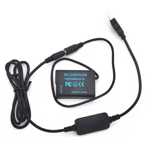 DMW-BLD10 แบตเตอรี่จำลองและตัวแปลงไฟ DC สำหรับกล้องมือถือ 5V USB สำหรับกล้องลูมิกซ์ DMC-GX1 GF2 G3 ซีรีส์ - Product Image 2
