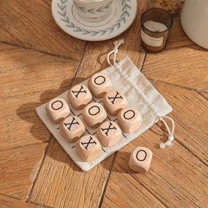 Tùy Chỉnh Trẻ Em Đi Trò Chơi Thiết Lập Bảng Gỗ Xo Khối Hội Đồng Quản Trị <span class=keywords><strong>Tic</strong></span> <span class=keywords><strong>Tac</strong></span> <span class=keywords><strong>Toe</strong></span> & noughts Vượt Giá Công Ty Món Quà Giáng Sinh Cho Trẻ Em - Product Image 6