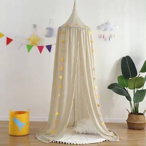 Giocattoli all'ingrosso della casa del gioco della biancheria e del cotone per bambini Non tossici <span class=keywords><strong>tenda</strong></span> del Tepee dell'interno - Product Image 4