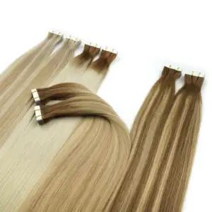 New Double Caulk Drafting Carpet Edge Tape Meishan Solas Hot Selling 12A Extensions Straight Style Remy Human Hair No Shedding