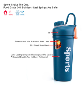 Cấp bằng sáng chế sản phẩm thép không gỉ <span class=keywords><strong>Shaker</strong></span> chai Nước Đôi Tường Cách Nhiệt <span class=keywords><strong>Shaker</strong></span> với trộn bóng New Protein <span class=keywords><strong>Shaker</strong></span> chai - Product Image 6