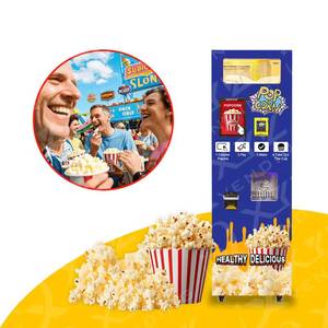 Distributeurs automatiques de pop-corn à 2 saveurs en métal pour usage commercial cinéma avec SDK - Product Image 2