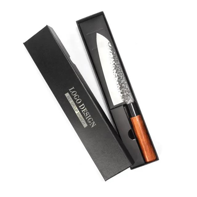 Amazon conjunto de faca de chef, vendas modernas, profissionais, de damasco, aço inoxidável, forjado, caixa de faca