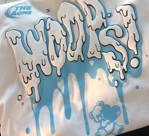 Camiseta Personalizada con Estampado Puff, 100% Algodón, Blanca, Lisa, para Hombre, Talla Grande, Unisex, de Alta Calidad - Product Image 5