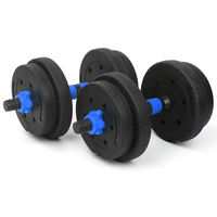 Ensemble d'haltères réglables en ciment de 30 kg, 40 kg, 50 kg, pas cher, en gros, avec kettlebell pour hommes, utilisation à domicile