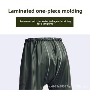 Conjunto de Pantalones y Chaqueta Impermeable para Hombre, Tipo Dividido, para Vehículos Eléctricos, Protección Completa <span class=keywords><strong>contra</strong></span> <span class=keywords><strong>Lluvia</strong></span> Intensa, Capa Adhesiva Impermeable - Product Image 4