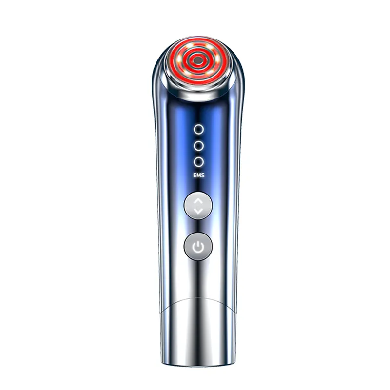 Nouveau Portable Anti-Âge Élimination Des Rides RF Beauté Dispositif Anti-Rides Visage Lifting Du Visage Rf Ems Beauté Instrument