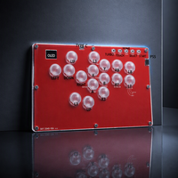 Clavier de jeu Hitbox de haute qualité PS5 XBOX Switch CNC usiné en alliage d'aluminium en acier inoxydable fil EDM brochage