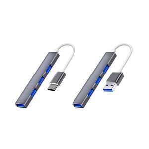 Thiết kế mới USB 3.0 HUB Loại C HUB 4 cổng tốc độ cao loại C <span class=keywords><strong>Splitter</strong></span> cho máy tính chuyển dữ liệu USB HUB <span class=keywords><strong>Adapter</strong></span> - Product Image 2