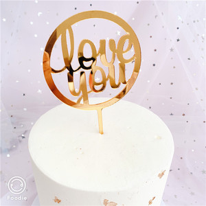 Honey And Sweetness Acrylic <b>Cake</b> Topper With Love Heart Rose Rings Valentine Wedding Decor For <b>Cake</b> <b>Decorating</b> <b>Supplies</b> - Product Image 3