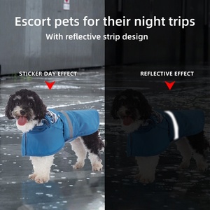 Ropa y Accesorios para Mascotas, Producto para Perros al por Mayor, Sudadera Impermeable Reflectante de Lujo para Perros Dachshund, Abrigo Impermeable - Product Image 2