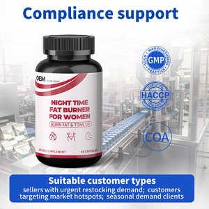 Cápsulas Quemagrasas Nocturnas para Mujeres al por Mayor, Fórmula y Empaque Personalizados, Ventaja de Costo al por Mayor y Suministro Estable - Product Image 6