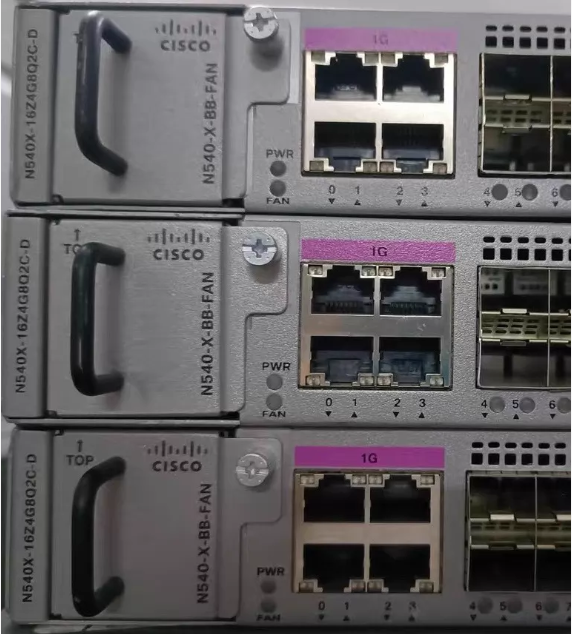 High Density Multi Rate Optical Carrier Ethernet Enterprise Core Layer 3 Switch Router N540x-16z4g8q2c-d