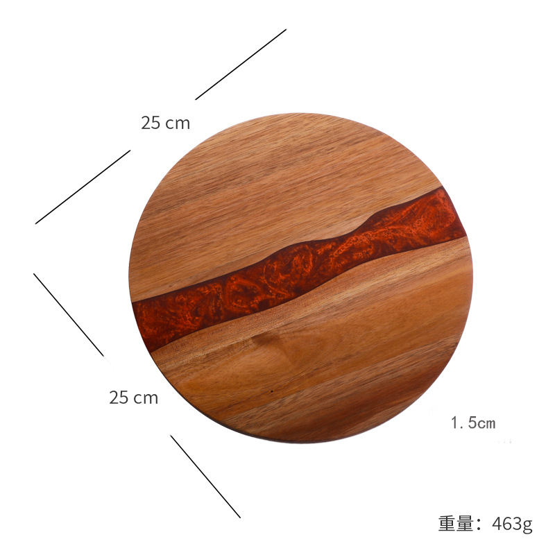 Round(red)25x25x1.5cm