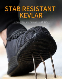 Stivali da <span class=keywords><strong>Lavoro</strong></span> Leggeri Woodland con Punta in Acciaio, Scarpe Antinfortunistiche da Uomo Stile Tedesco Gaomi - Product Image 4