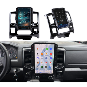 14.5 inch Qualcomm cho Dodge Ram 1500 2500 3500 2008 2011 đài phát thanh xe Android <span class=keywords><strong>15</strong></span> Carplay tự động màn hình 4 gam stereo GPS <span class=keywords><strong>Video</strong></span> <span class=keywords><strong>Player</strong></span> - Product Image 2
