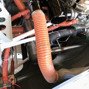 2 Inch <strong>Industrial</strong> Design Style <strong>Silicone</strong> Flexible Brake Cooling Duct Automotive Air Duct <strong>Hose</strong>-Pipe - Product Image 6