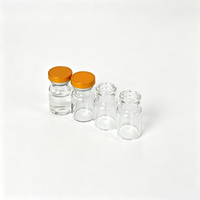 Flacon injectable en verre borosilicaté 16x27mm pour salle blanche, USP Type I, 2ml, stérile, pyrogène-négatif, pharmaceutique, ISO 15378