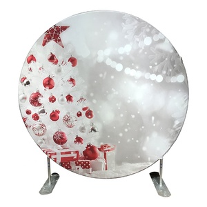 Expomax mới xách tay căng thẳng vải Photo Booth Thông tư Backdrop hiển thị cho thương mại cho thấy - Product Image 2