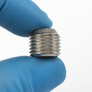 Bền Chống Ăn Mòn Tùy Chỉnh 304 Thép Không Gỉ 21-23hrc Hexagon Ổ Cắm Có Knurled Đặt Vít Với Cup Điểm - Product Image 6