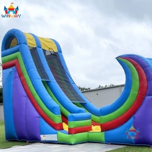 Scivolo d'Acqua Commerciale Gigante da Esterno 21ft in <span class=keywords><strong>PVC</strong></span> Arcobaleno <span class=keywords><strong>per</strong></span> Adulti e Uso Scolastico - Product Image 4