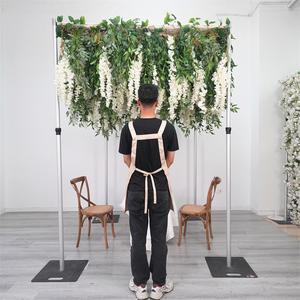 Wholesale Wisteria Hanging Flower Silk Wisteria for Decoration Wedding <b>Artificial</b> Flower Background Home Wall Decor Ceiling - Product Image 1