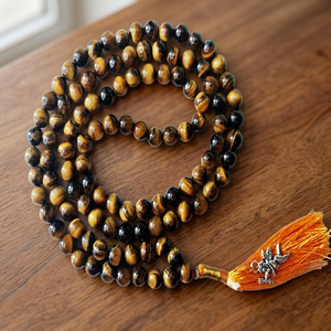 Natural <b>Crystal</b> Carved Stone Beads 7 Chakra Multi-Beaded Jap Mala Buddhist Silver Charms Handmade Religious Home Decoration - Product Image 5