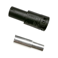 Connecteurs authentiques Amass LCA50 Series 1pin DC Plug Copper High Current Riveted Wire Connector