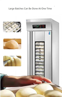 Schlenor Commercial Boulangerie Pâtisserie Équipement 6/13/16/26/32 Plateaux 1/2 Porte Pain Pâte Fermentation Boîte Proofer