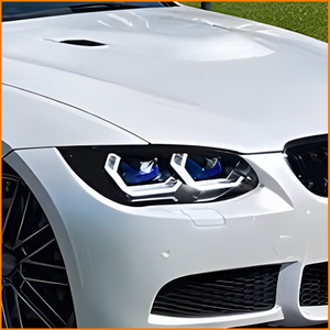 Faros Delanteros XCAT para <span class=keywords><strong>E92</strong></span> Coupé E93 Convertible 2007-2010, Estilo M3 Competition, Lente de Proyector Dual Bi-LED, Luces Diurnas LED Secuenciales, 12V - Product Image 4