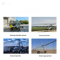 Sistema de Riego por Pivote Central de Gran Escala Daringfish con Guía GPS y Conectividad IoT, Construcción Metálica, para Granjas de 168m
