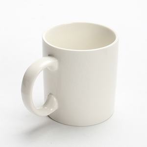 Tasse à logo imprimé simple en céramique blanche en gros d'usine pour café, thé, eau, latte - Product Image 6