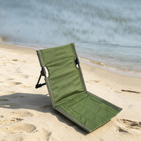 Chaise de plage pliable légère avec logo personnalisé, siège portable pour le camping en plein air, pour la plage et les parcs