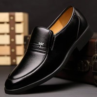Mocassins de ville pour hommes en cuir à lacets, respirants et confortables, adaptés aux quatre saisons, pour les hommes d'âge mûr et les papas actifs
