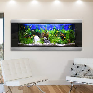 Bellissimo Acquario da Parete per Design d'Interni, Esposizione di Pesci Tropicali, <span class=keywords><strong>Effetto</strong></span> Visivo Accattivante, Capacità 25W, Realizzato in Vetro Resistente - Product Image 6