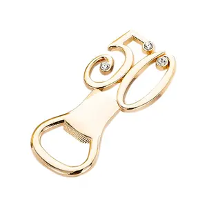 Best Selling Glod Number 50 Bottle Opener In Stock