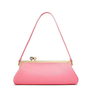 Bolso de Mano con Estampado de Leopardo para Mujer, Correa Simple Extraíble, Cierre con Bloqueo, Portátil, Elegante, para Fiestas y Bodas, de PU - Product Image 2