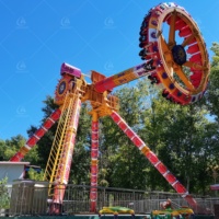 Manège à grande pendule de fête foraine 110 °   Manège de parc d'attractions à rotation, balançoire extérieure à sensations fortes, à vendre