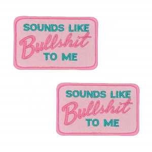 Verão Lake Life Bordado Trucker Hat Patch Soa Como Bullshit Me Raisin Inferno Vaqueira Praia Babe Patch Tecido Material - Product Image 1