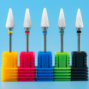 Forets à ongles en céramique Tête de polissage électrique et accessoires de manucure de ponçage Machine et outils de polissage d'art d'ongle durable - Product Image 3