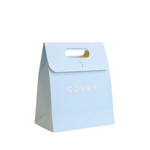 Bolsas de Papel para Regalo Personalizadas con Logotipo de Lujo, con Asas Troqueladas, para Compras, Ropa, Lencería, Negocios, Tiendas, Cafeterías, Comida para Llevar, Panadería - Product Image 4