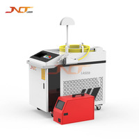 Nettoyeur, soudeur, découpeur laser à fibre portatif multifonction 4 en 1, 3000 W, avec certification CE, à faible coût, pour l'élimination de la rouille sur les surfaces métalliques