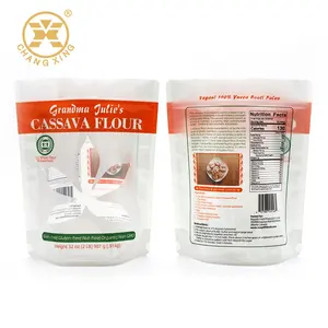 Sacs d'emballage de poudre de protéine de lactosérum, 1lb 454 grammes 8oz 16oz feuille d'aluminium étanche sacs de crème 1kg
