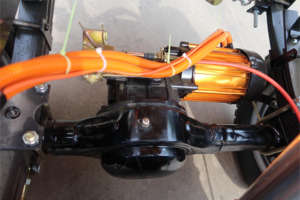 HuanSheng 새로운 세발 자전거 차동 전기 드라이브 차축 하이 퀄리티 판매를위한 전기 모터와 후면 차축 - Product Image 5